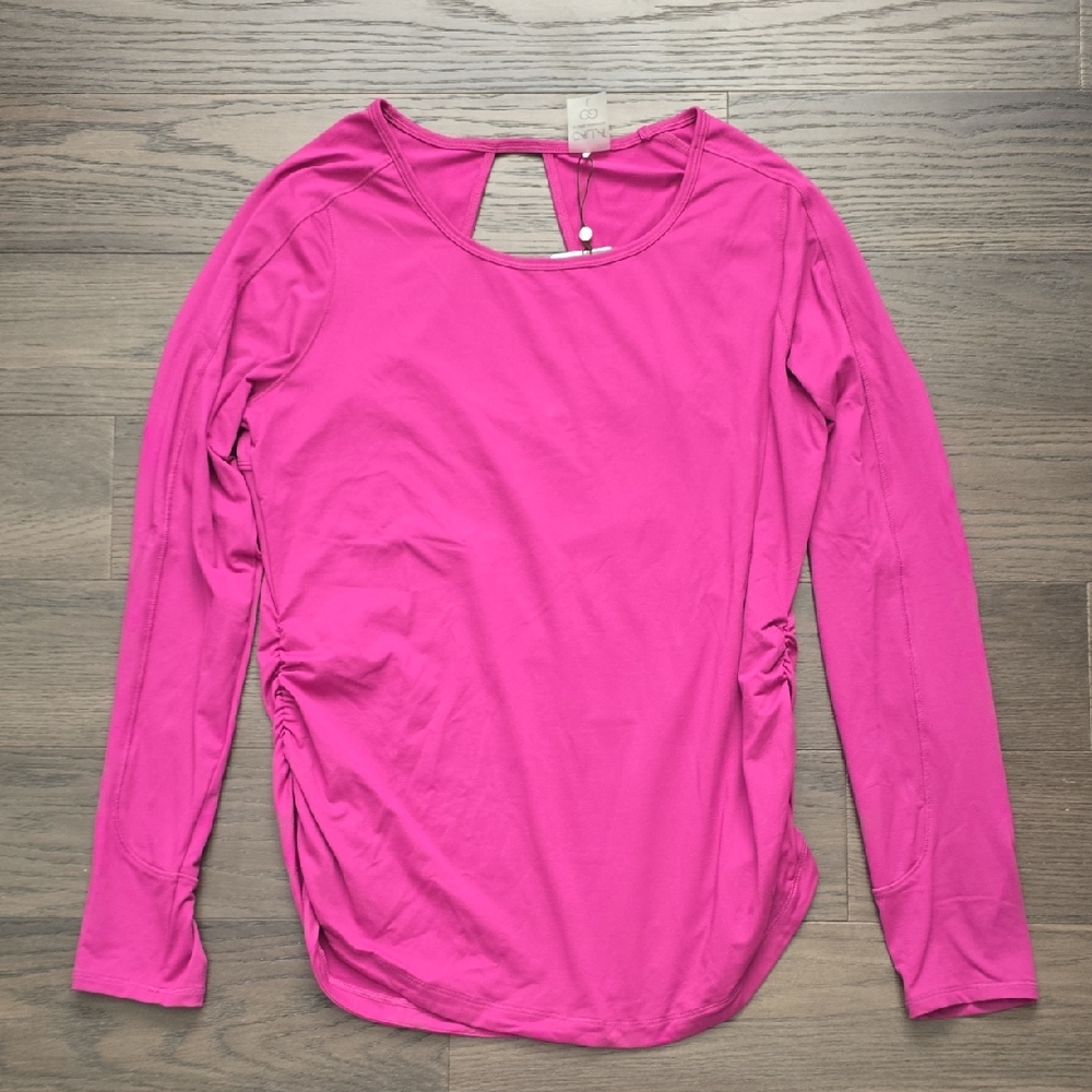Calia Fuchsia Long Sleeve Top